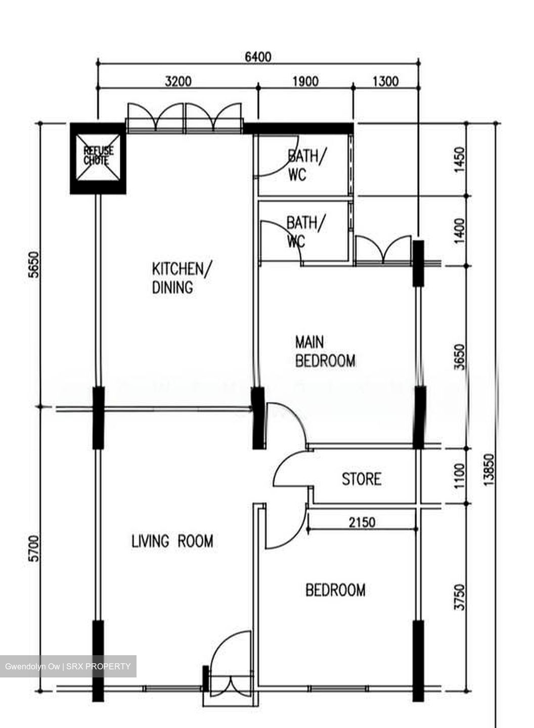 Blk 434 Clementi Avenue 3 (Clementi), HDB 3 Rooms #581335701